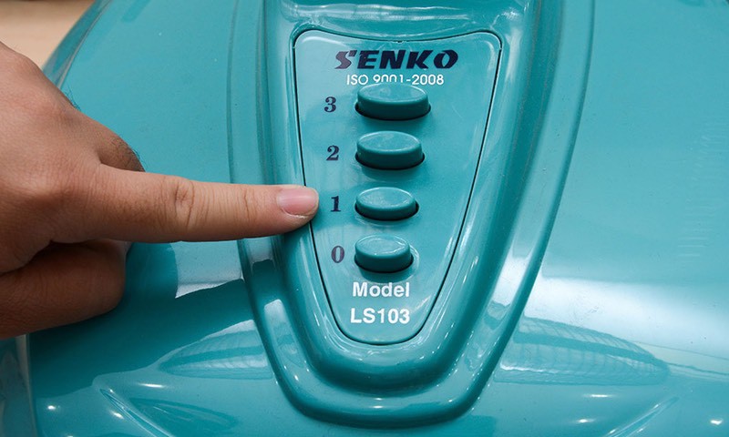 Quạt lỡ 3 cánh 47W Senko LS1630 - 3 tốc độ gió