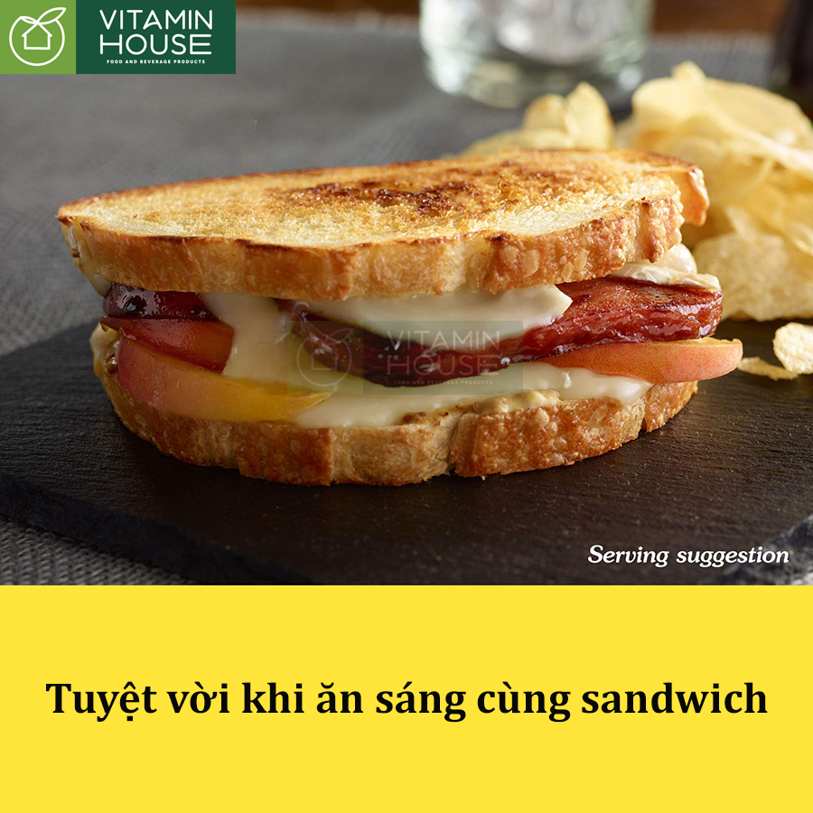 Thịt Hộp Spam Mỹ  ít mặn 25% Less Sodium 340g [Vitamin House]