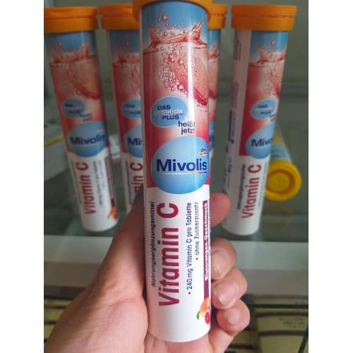 Các loại viên sủi Mivolis Đức