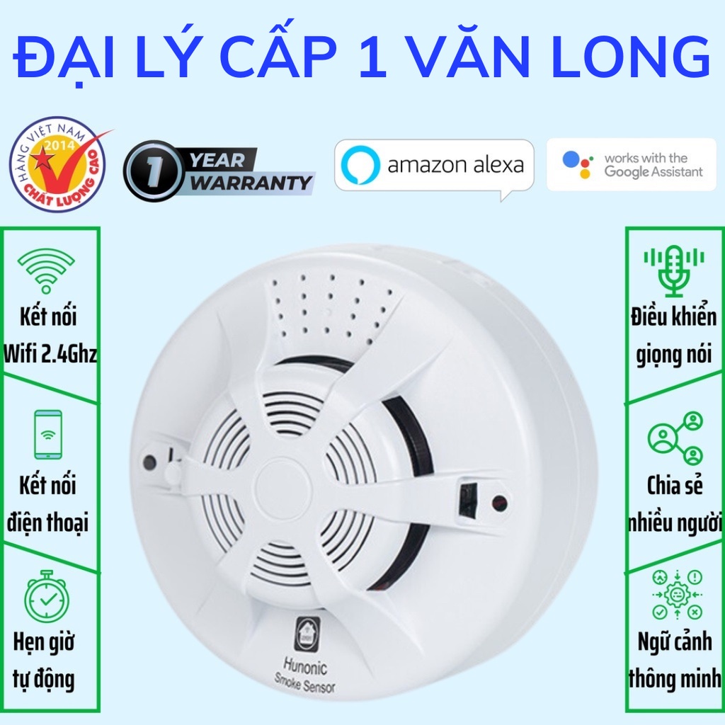 Bộ Cảm Biến Khói Hunonic Smoke Sensor