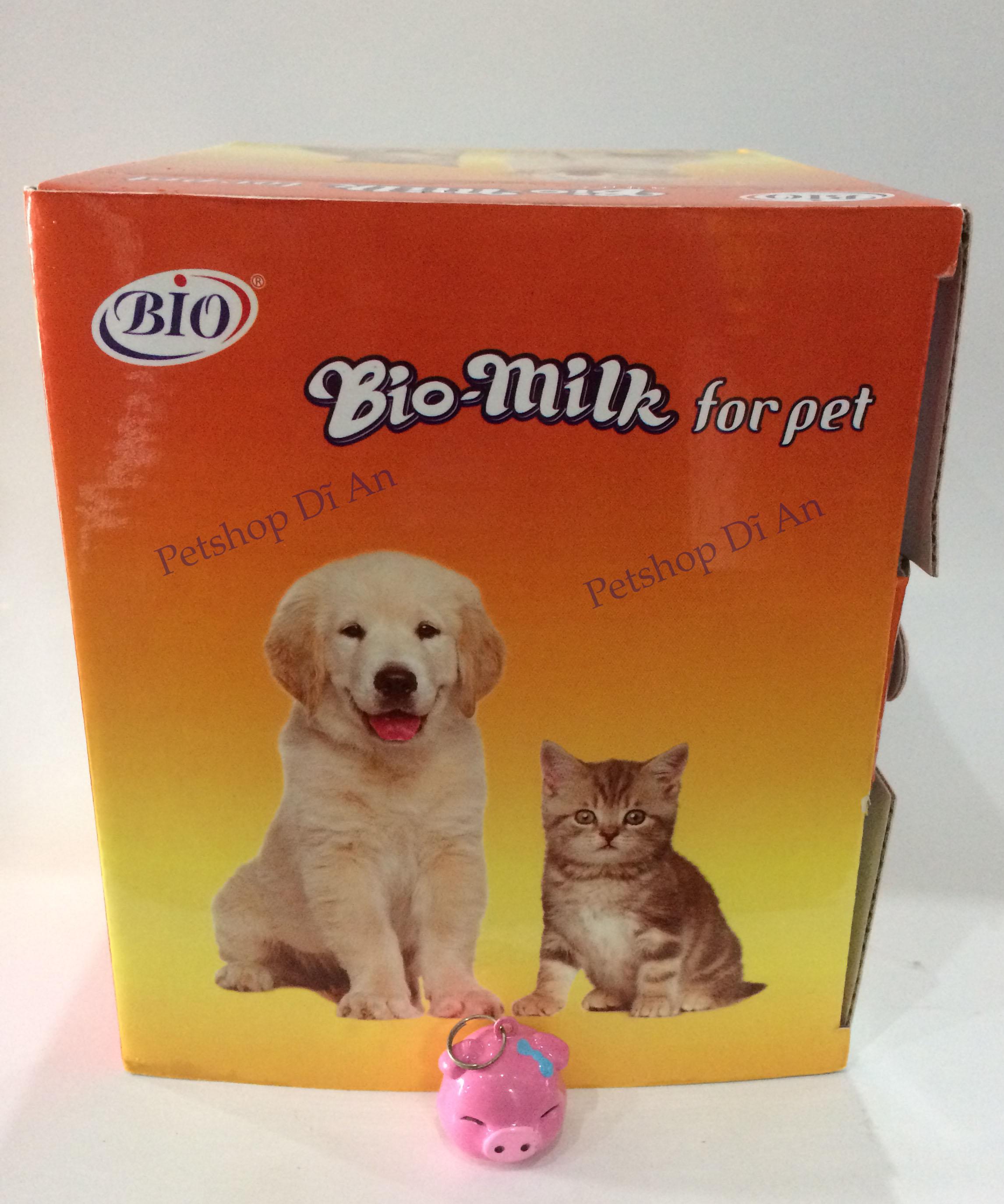 Combo 4 gói sữa Bio Milk 100g cho chó mèo