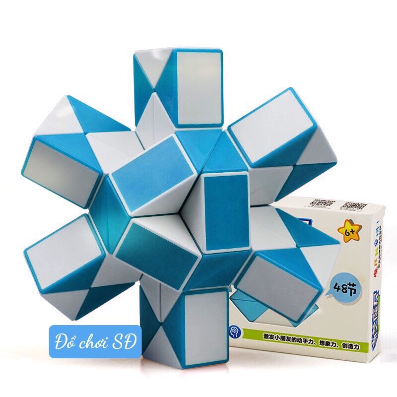 Rubik rắn 48 khúc- màu ngẫu nhiên