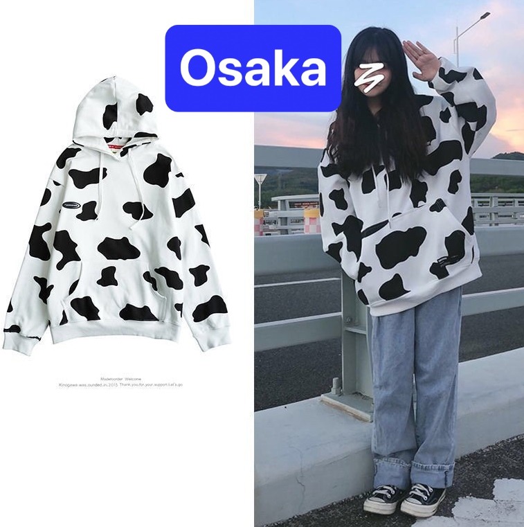 ÁO KHOÁC HOODIE NAM NỮ CHẤT NỈ CAO CẤP CHỐNG LẠNH NẮNG, NÓNG ĐÔNG HÈ UNISEX BÒ SỮA VẢI DÀY PHOM FROM RỘNG SIÊU SÀNH ĐIỆU TEEN HOT TREND NHẬT BẢN - OSAKA FASHION