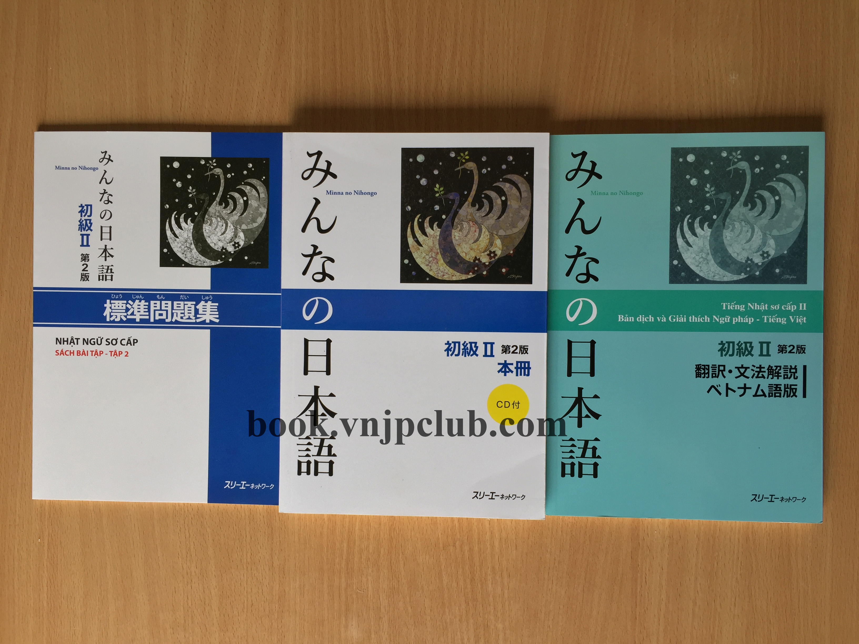 Minna no Nihongo sơ cấp 2 bản mới - Bộ 3 cuốn (Kèm CD)