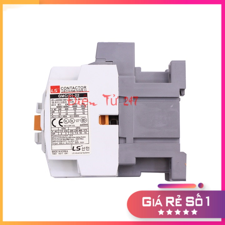 Khởi Động Từ LS Contactor MEC GMC-22