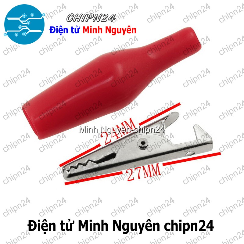 [5 cặp] (F109) Kẹp cá sấu loại nhỏ 2.5cm - HH000167