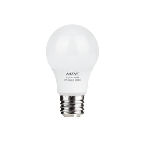 ĐÈN LED BULB 5W CHỐNG ẨM CAO CẤP MPE (LBD3-5)