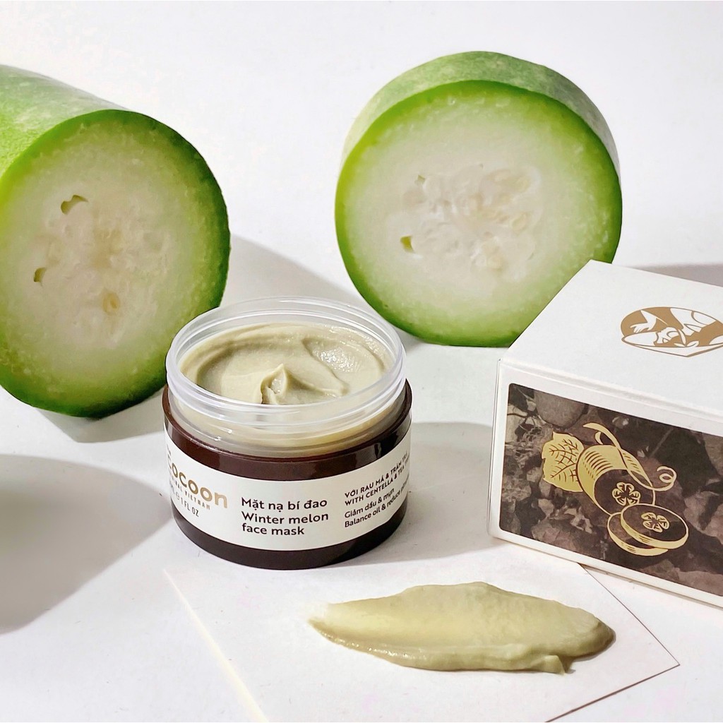 Mặt Nạ Bí Đao Cocoon Winter Melon Face Mask 30ml (100ml)