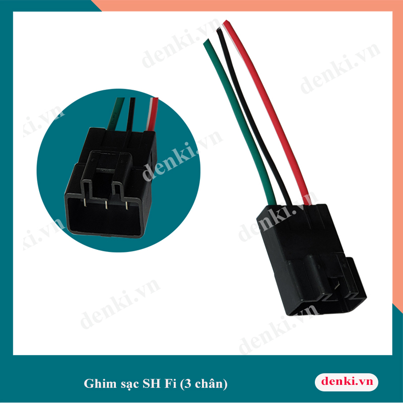 [HCM]Ghim sạc dành cho xe SH Fi (3 chân), SL:1 cái