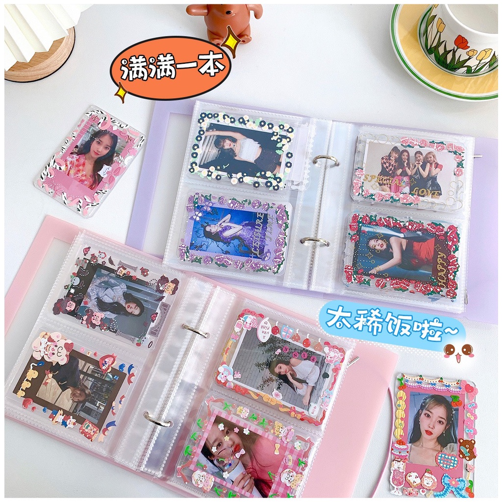 Binder/ sổ trữ stickers đựng vừa toploader A7/ B8
