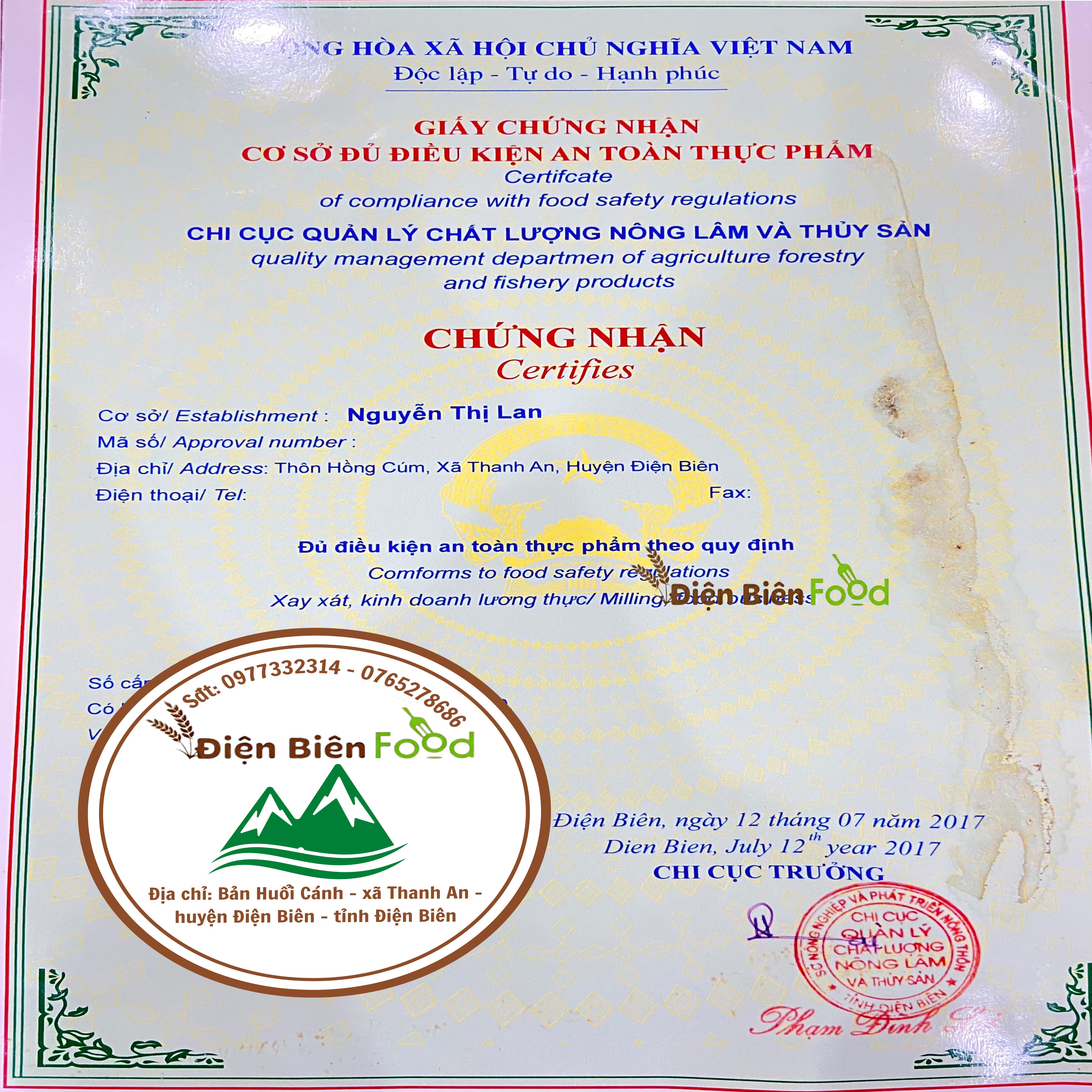 gạo nương tím điện biên 1kg