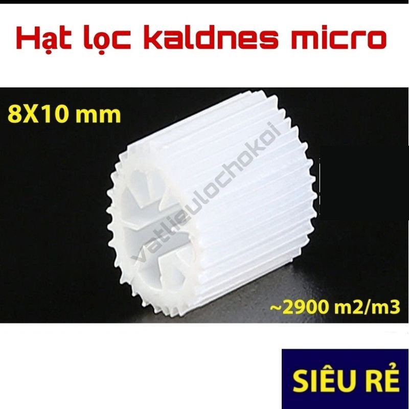 Hạt lọc Kaldnes micro 500g, đệm vi sinh - vật liệu lọc nước