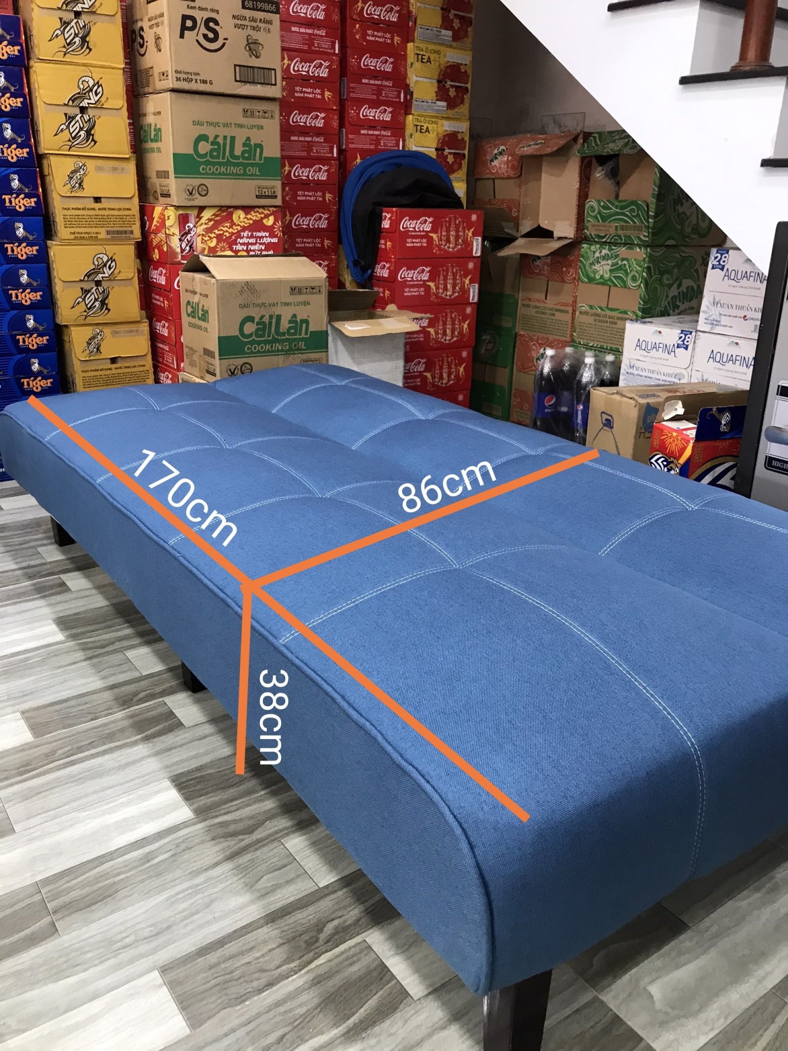 Sofa bed . Sofa giường ghế giá rẻ. Sofa phòng khách (2 chức năng: sofa + giường)