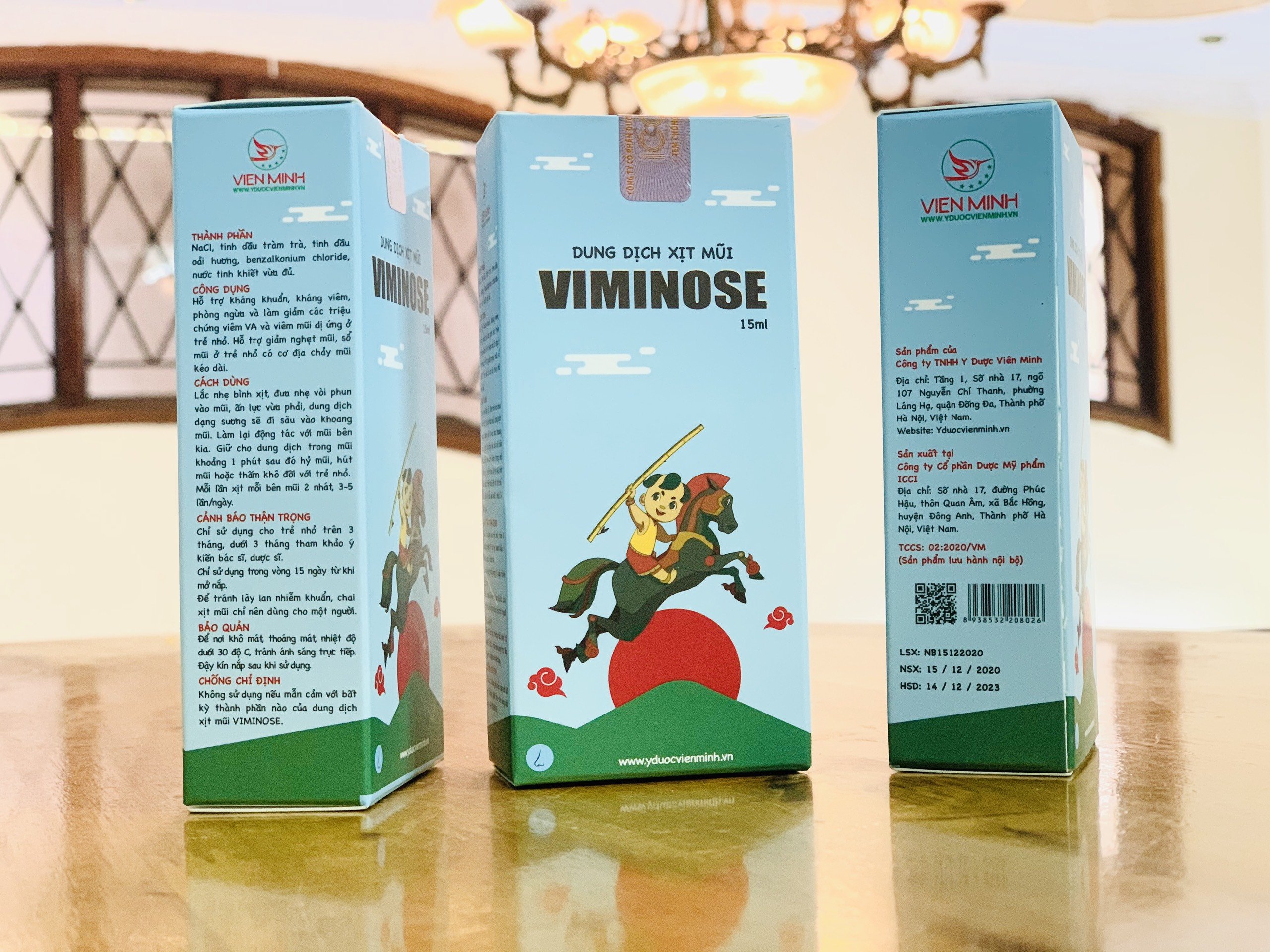 VIMINOSE Dung dịch xịt mũi 15ml