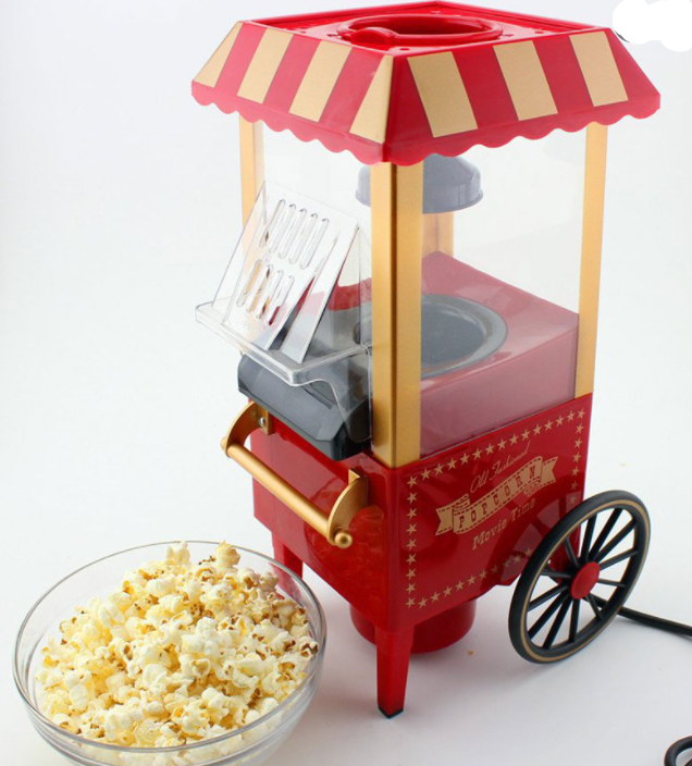 Máy nổ bỏng ngô bắp rang bơ mini
