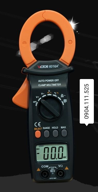 Ampe kìm đo dòng AC VICTOR 6016A+ (600A)
