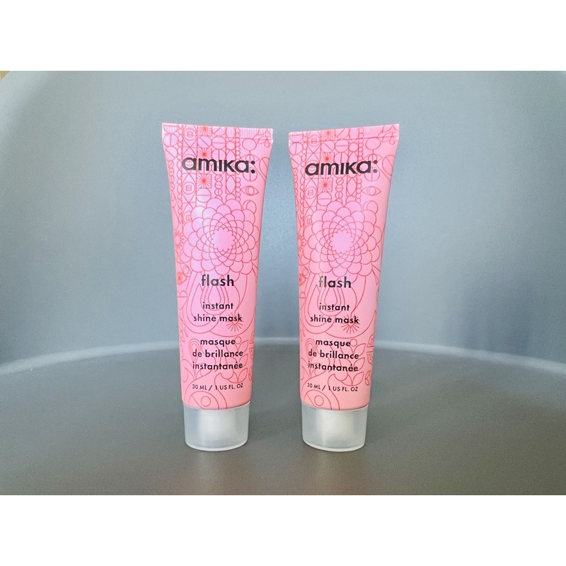 Mặt nạ ủ mềm tóc trong 60s Amika Flash Instant Shine Mask Mini 30ml