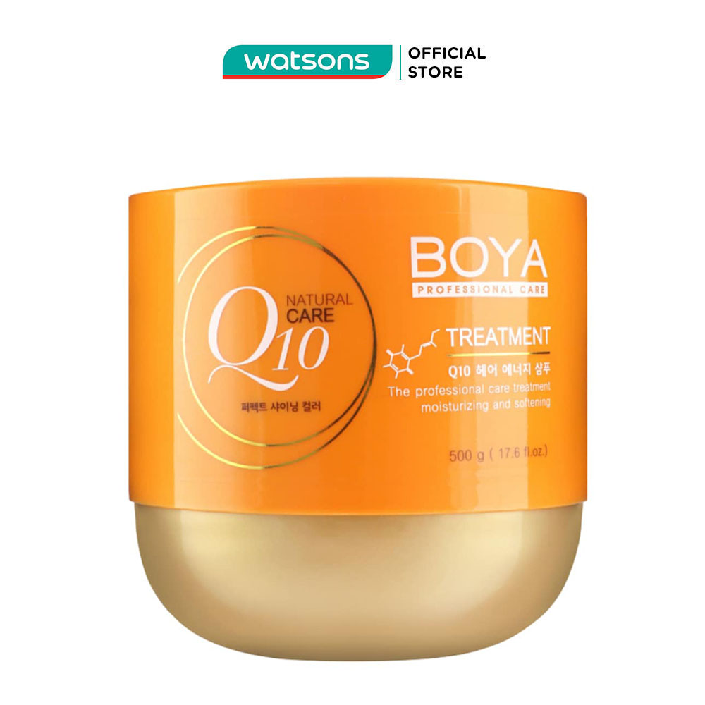 Kem ủ tóc boya q10 treatment dưỡng ẩm & làm mềm tóc 500g