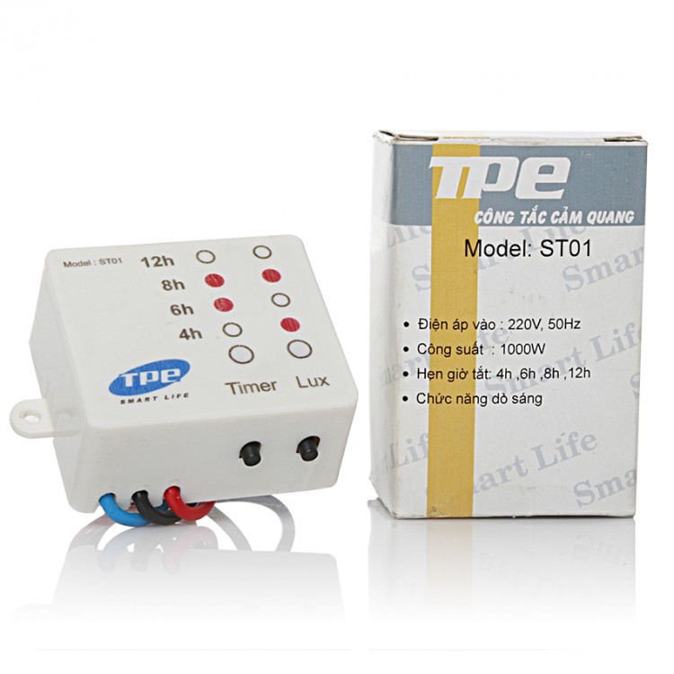 Công tắc cảm biến ánh sáng TPE ST01