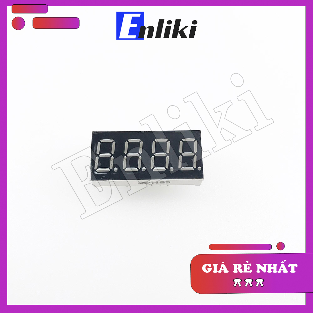 Led 7 thanh 0.36inch 4 Số màu đỏ (Katot Chung)