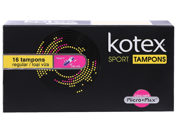 Băng vệ sinh Tampon Kotex size vừa 16c giá rẻ