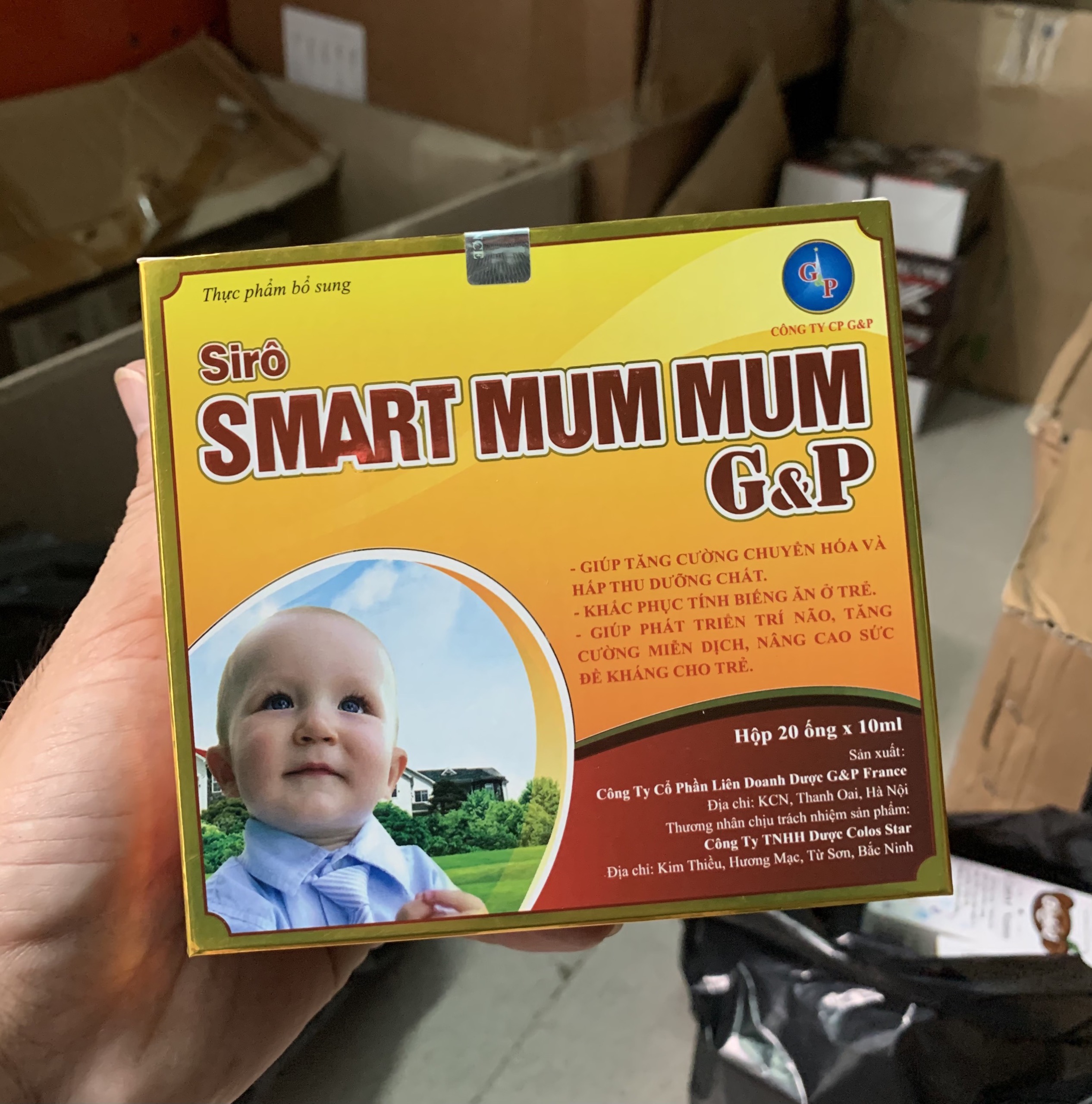 SIRO SMART ĂN NGON G&P CỦA CÔNG TY DP G&P PRANCE