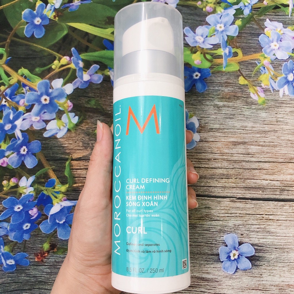 Kem Định Hình Tóc Xoăn Moroccanoil Curl Defining Cream Chính Hãng 250ML