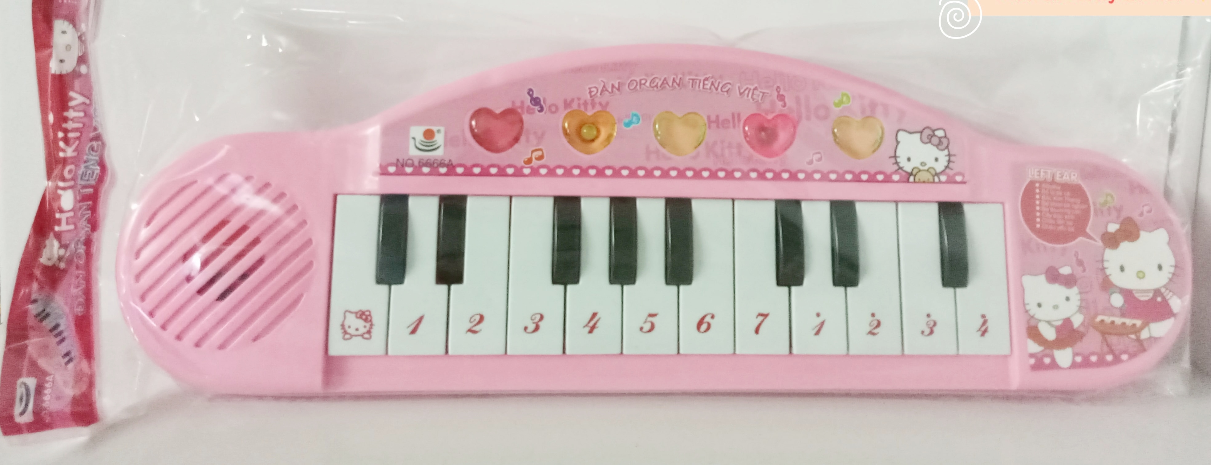 ĐÀN ORGAN DORAEMON BÀI HÁT TIẾNG VIỆT CÓ ĐÈN NHẤP NHÁY (Dùng pin)