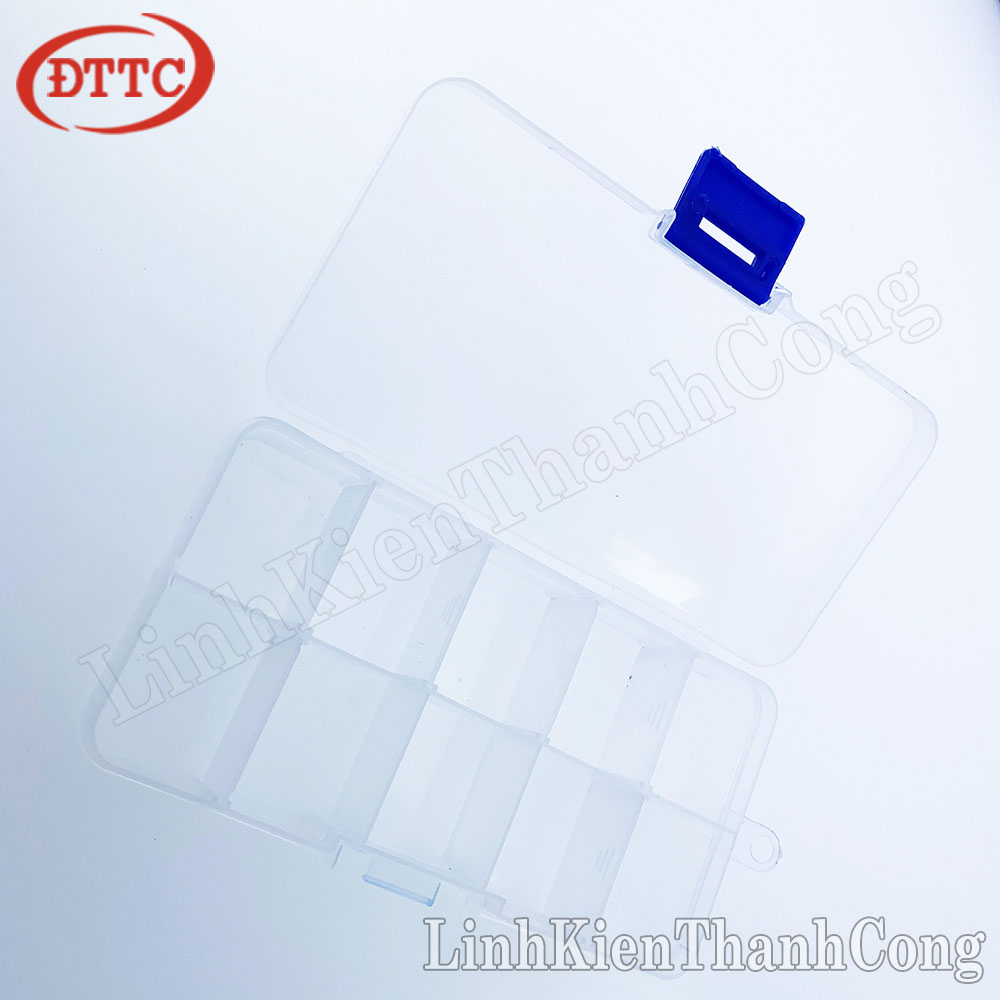 Hộp Đựng Linh Kiện 10 Ngăn (129x66x22mm)