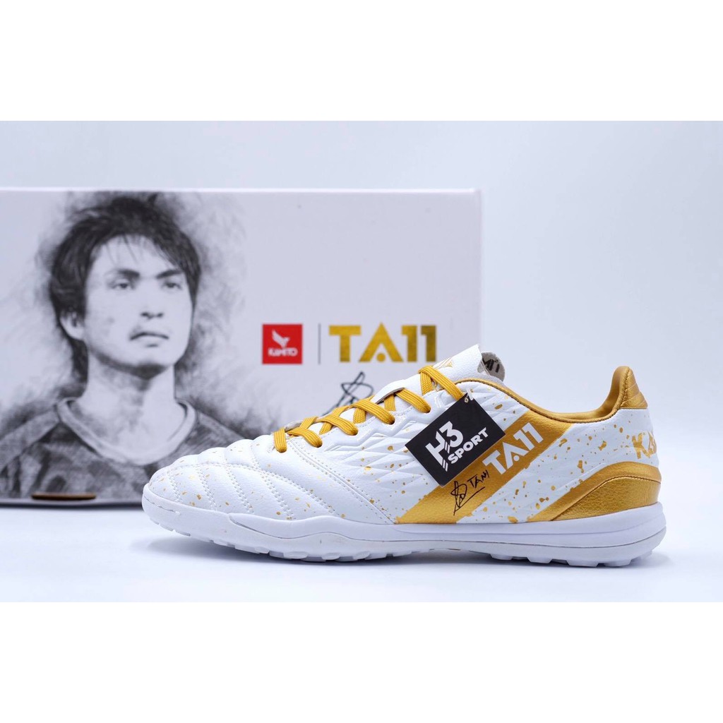 Giày Đá Bóng Kamito Ta11 Màu Trắng Đế Tf