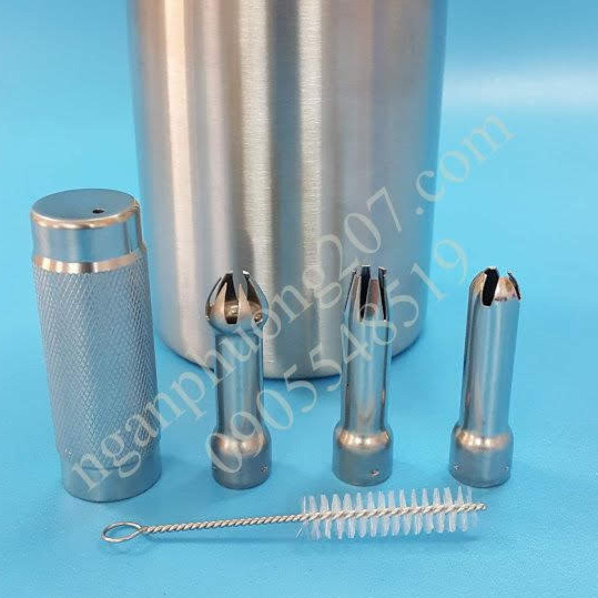 Bình xịt kem tươi Inox nguyên khối dung tích 1 lít