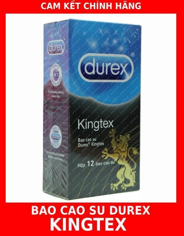 Bao Cao Su Size Nhỏ 49mm ôm Khít Durex Kingtex Thái 12c (Thái Lan) cao cấp