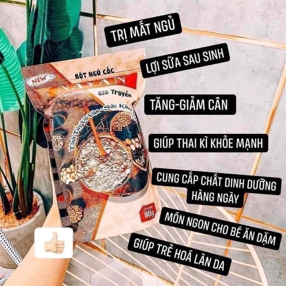 [Hàng Chính Hãng]Bột Ngũ Cốc NAVAN 800gr
