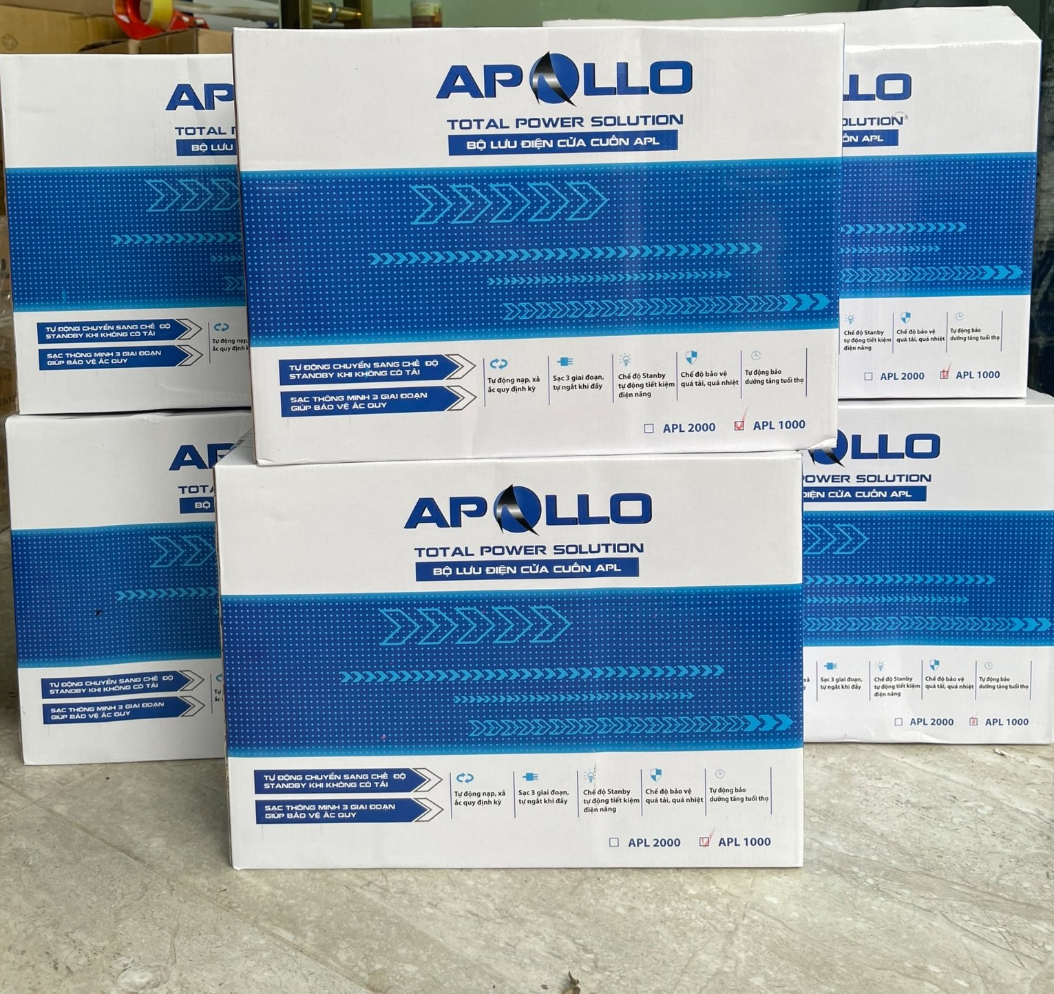 Bộ Lưu Điện Cửa Cuốn APOLLO APL2000 800KG 2000VA - (PDC-TECH)