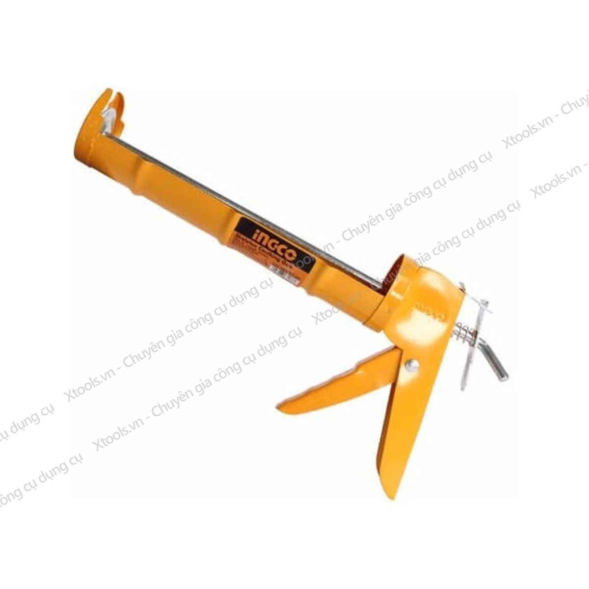 Súng bơm keo Silicol INGCO 9Inch súng bắn keo silicol thân xương thép siêu bền chắc chịu lực cao dễ dàng sử dụng XTOOLs -