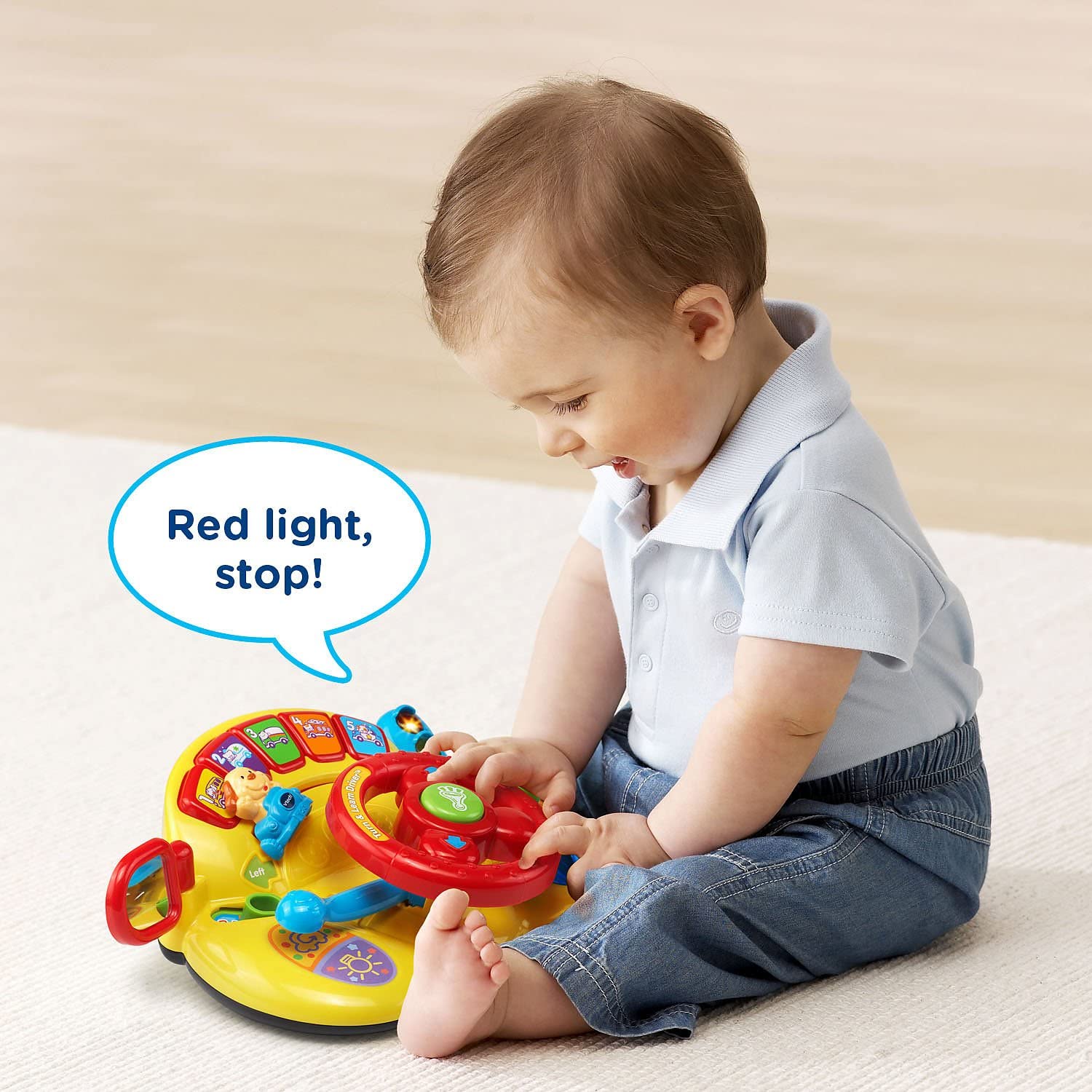 [Chính hãng] Đồ Chơi Vô Lăng Lái Xe Vtech Giúp Phát Triển Trí Não Cho Bé