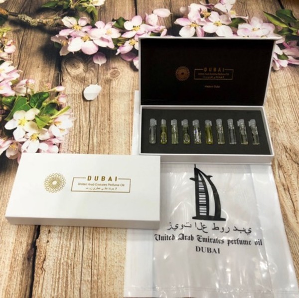 Set mini tinh dầu nước hoa Dubai 2ml chính hãng