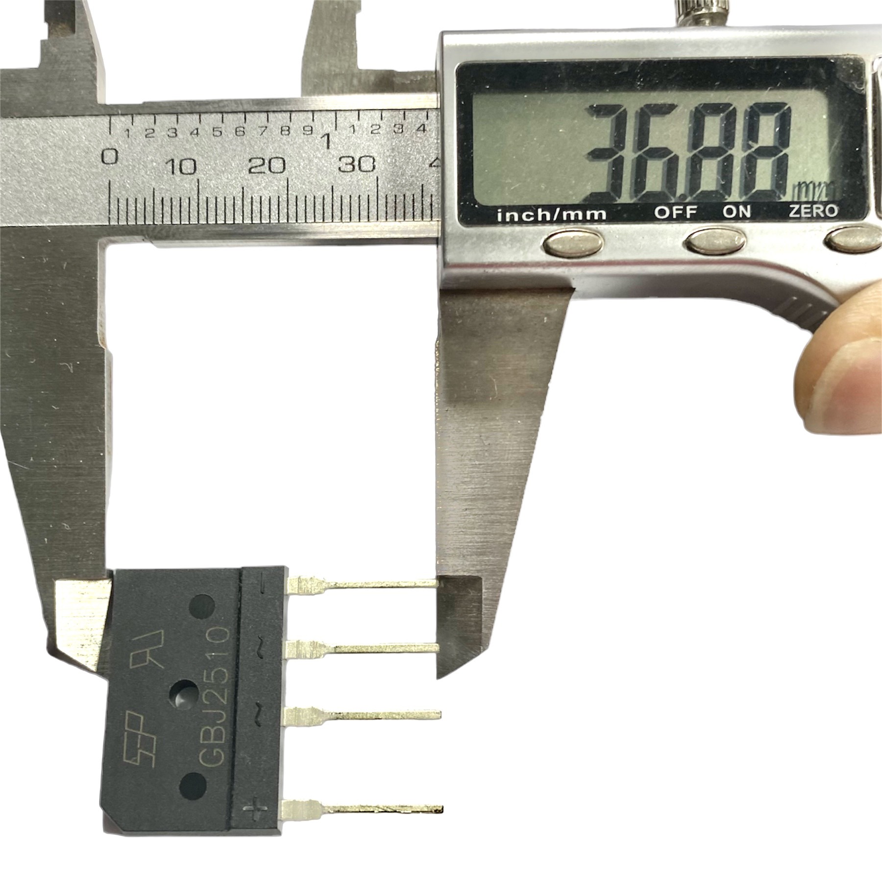 Diode Cầu 25A 1000V GBJ 2510 Dẹp NEW