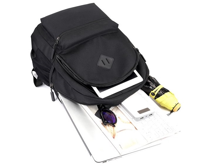 Balo nam nữ thời trang unisex LAZA 432 chất liệu polyeste chống thấm, thiết kế tinh tế, chứa được tối đa laptop 15.6in