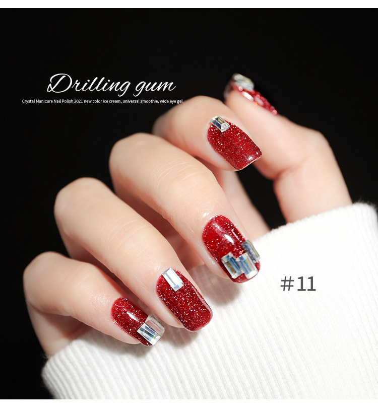 Sơn Gel Đỏ Tuyết MDN Đậm Đặc 15ml