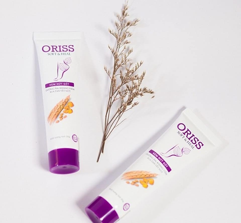 KEM THOA NỨT GÓT CHÂN ORISS 30G