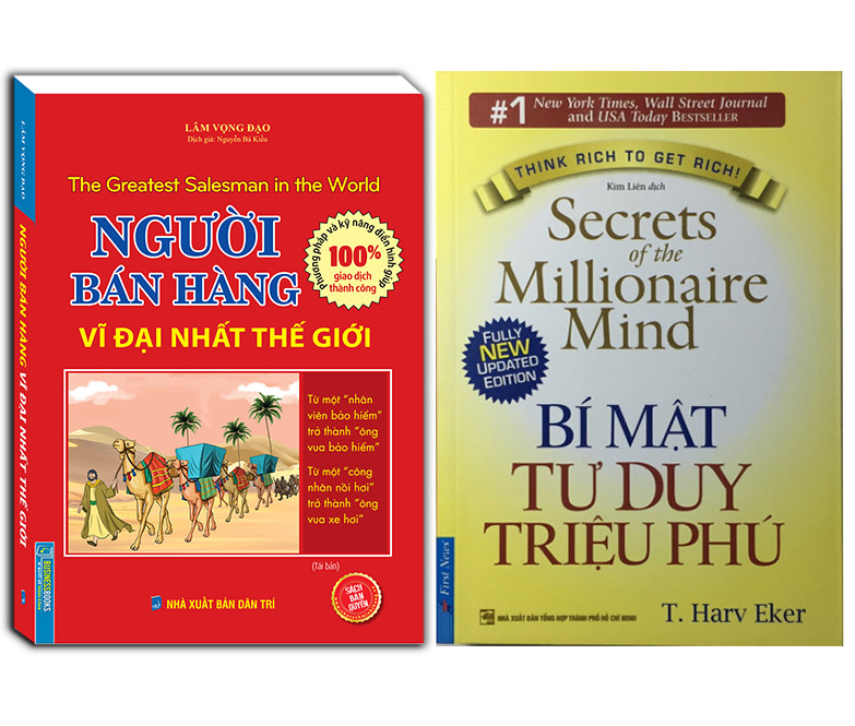 Sách - combo 2c - người bán hàng vĩ đại nhất thế giới & fn bí mật tư duy triệu phú