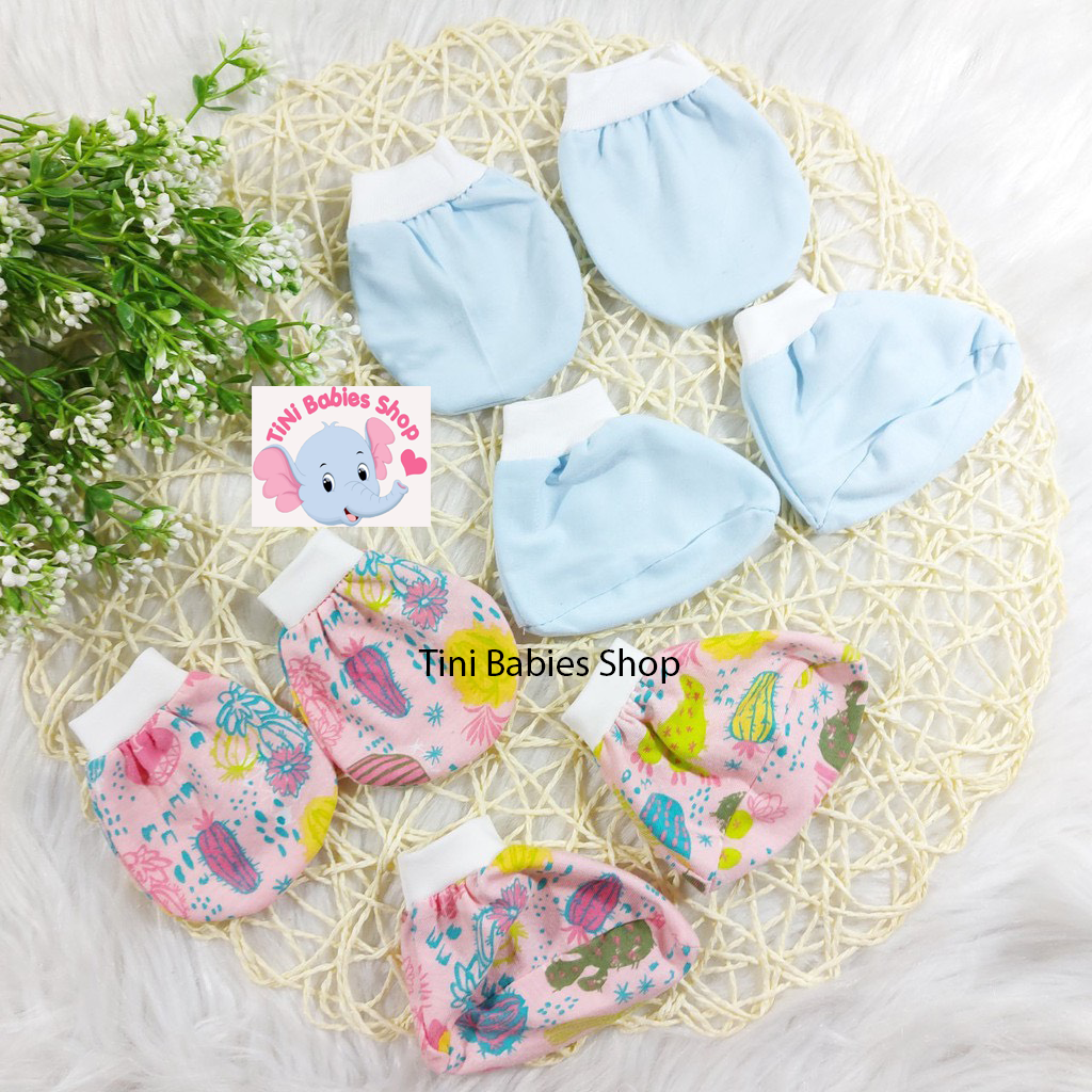 Combo 10 cặp bao tay + 10 Cặp Bao chân cho bé sơ sinh