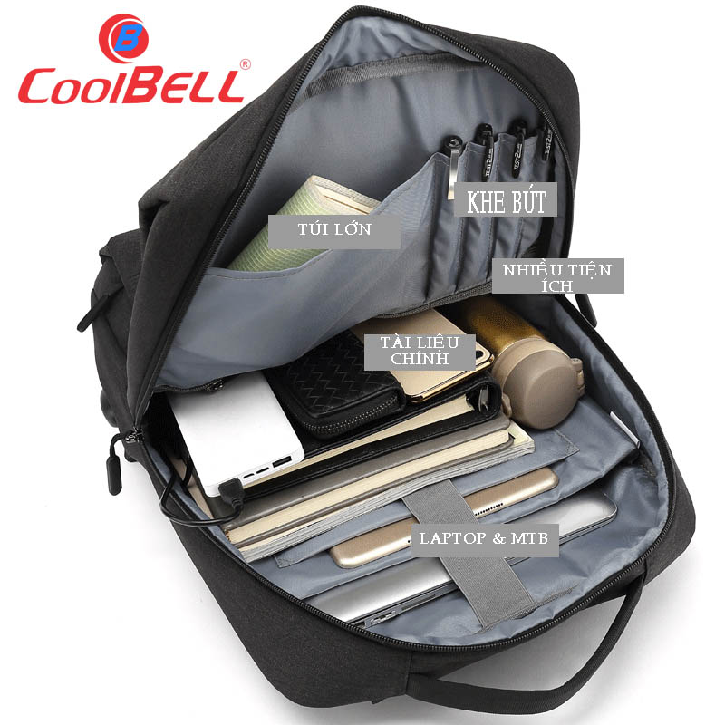 Balo Laptop Coolbell 10007 15.6 inch
