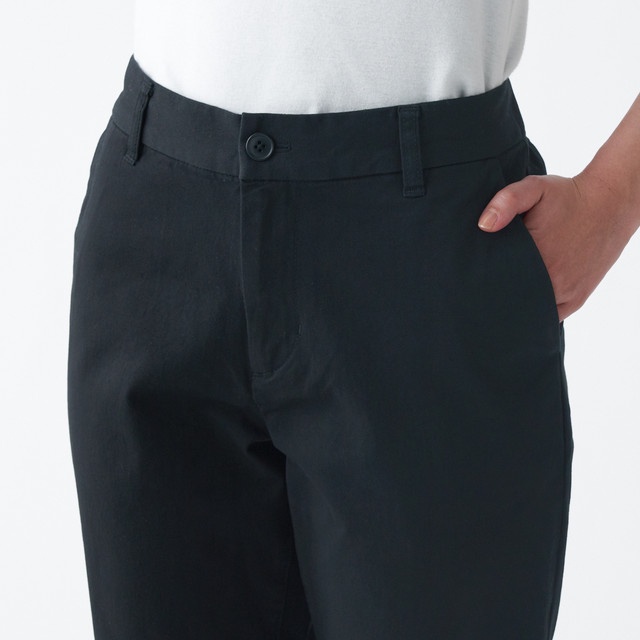 Muji Quần Chino Boy Fit Co Giãn 4 Chiều