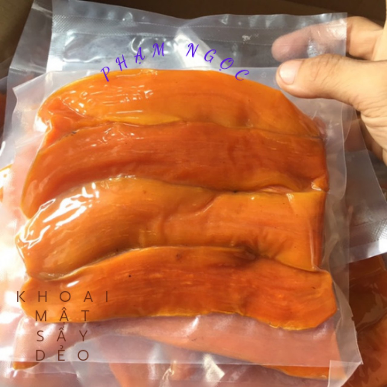 250 Gram khoai lang mật sấy dẻo - Đà lạt