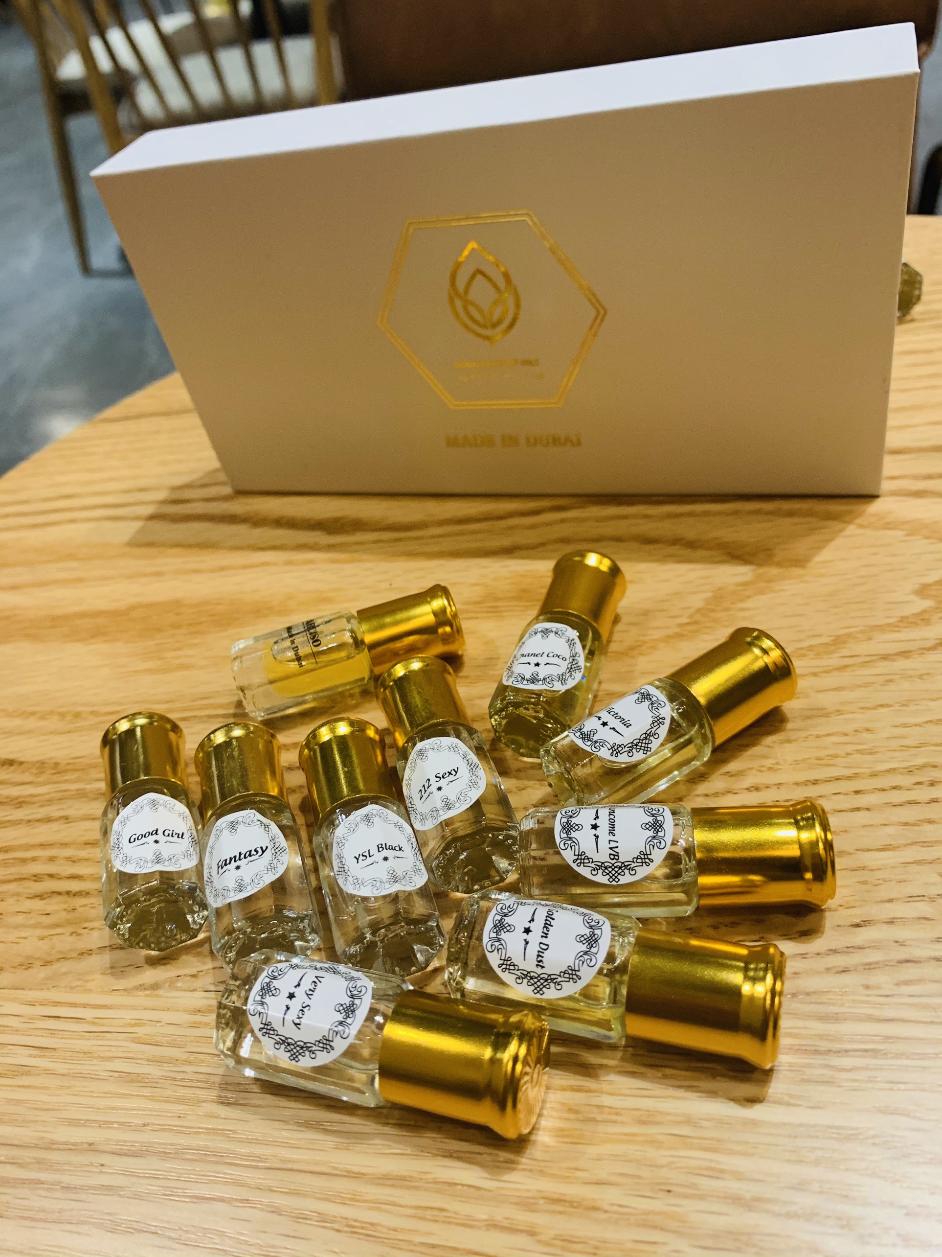 Tinh dầu nước hoa Dubai mini chai lẻ 3ml