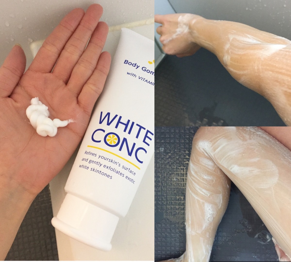 Tẩy Da Chết Trắng Da White Conc 180g - Nhật Bản