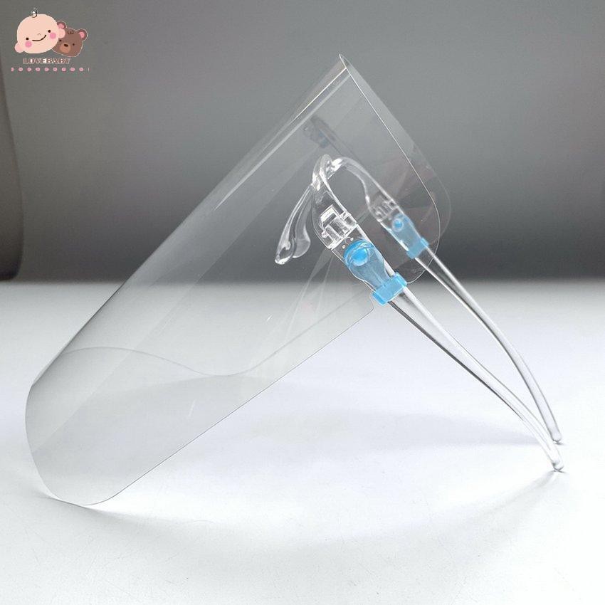 Kính che mặt chống giọt bắn, kính chặn covid có gọng gương, an toàn, dễ sử dụng