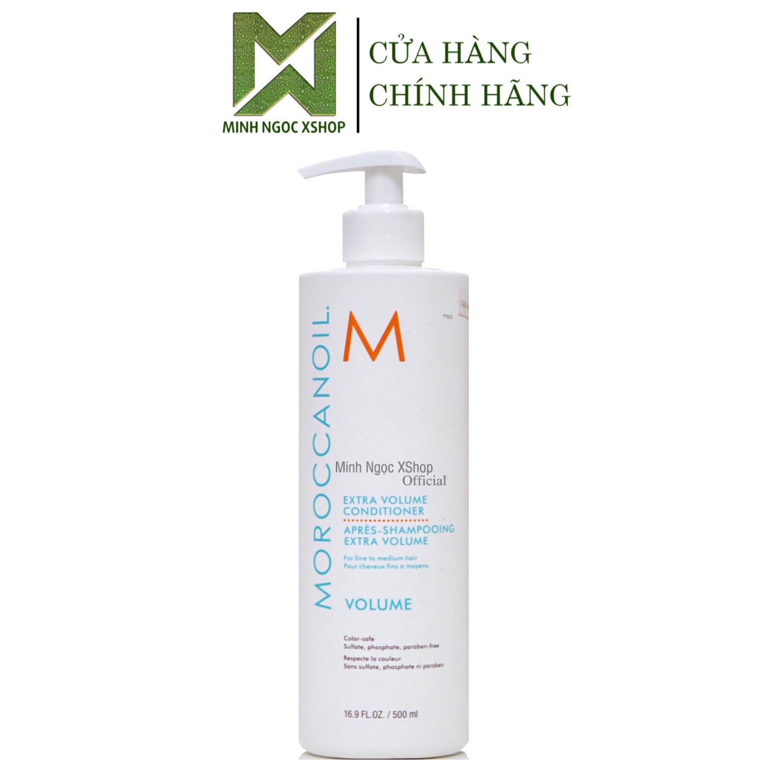 Dầu xả tăng phồng Moroccanoil Extra Volume Conditioner 500ML chính hãng